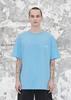 LIMELIGHT APPAREL Script Logo T-Shirt (Sky Blue/White)