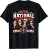 1776 Nationale Meister Präsidenten USA Amerikanischer 4. Juli T-Shirt