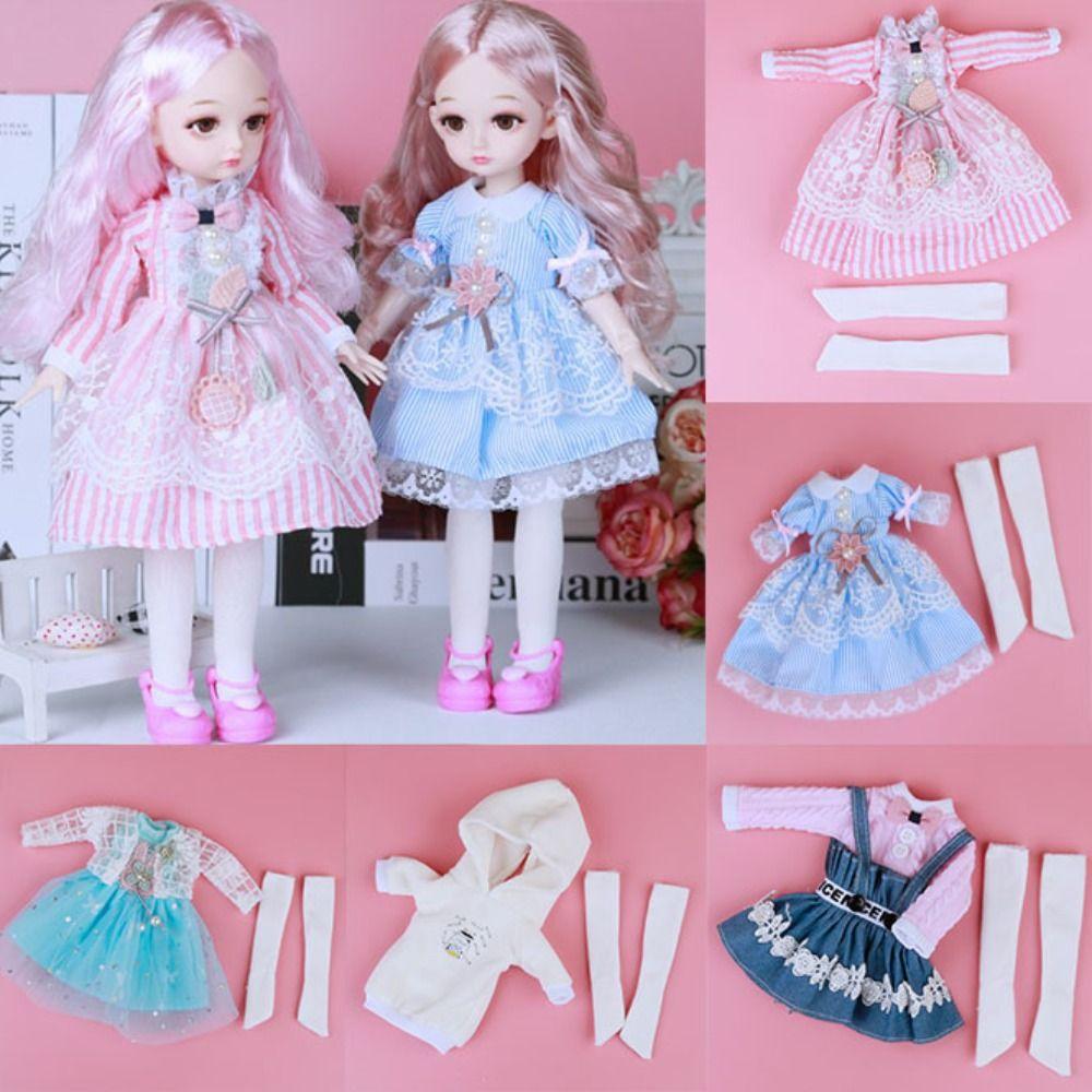 

Fashion Party Clothes 5 Styles 30cm Doll Clothes DIY Accessories 11.5 Doll/1/6 BJD Dolls