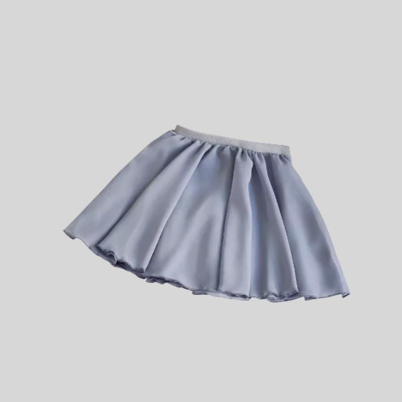 Girls' Chiffon Ballet Dance Apron Skirt - One-Piece Chinese Dance Costume
