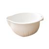 Practical Plastic Strainer Basket With Slanted Base And Side Draining Holes Kitchen Rice Washing Bowl Vegetable Colander