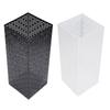 Square Umbrella Stand Rack for Entryway Metal Umbrella Holder Organizer Bin Hollow Out for Home Offi
