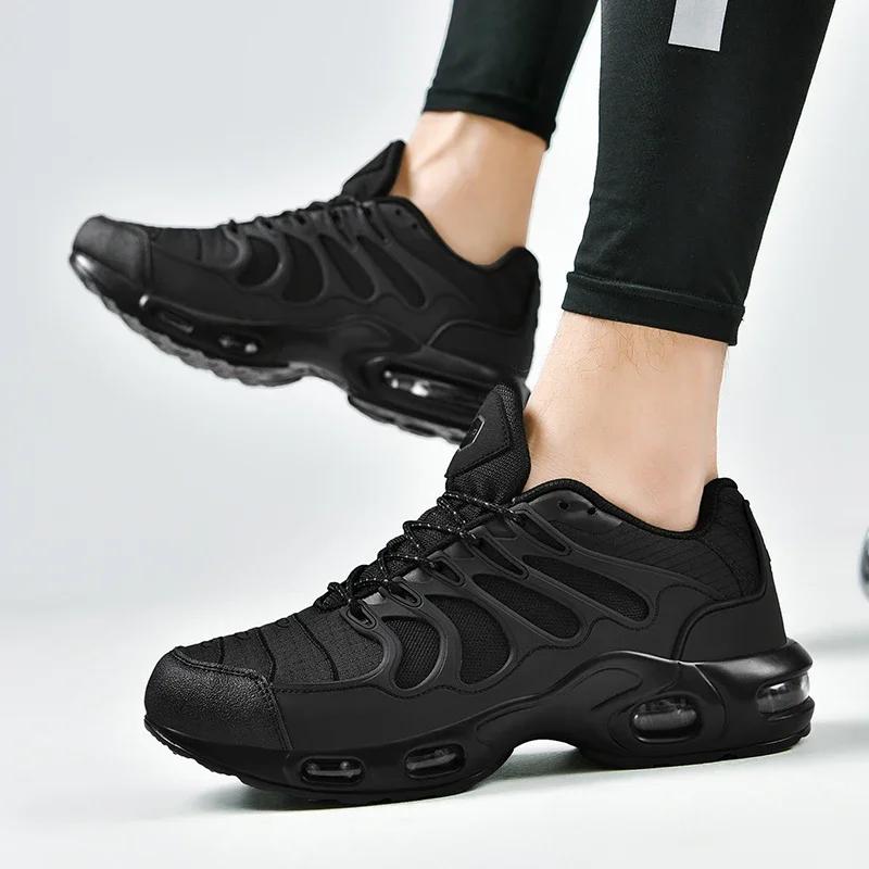 Men Running Shoes Athletic Jogging Walking Comfortable Soft Trainer Breathable Luxury Shoes Fashion Sports Lightweight Casual