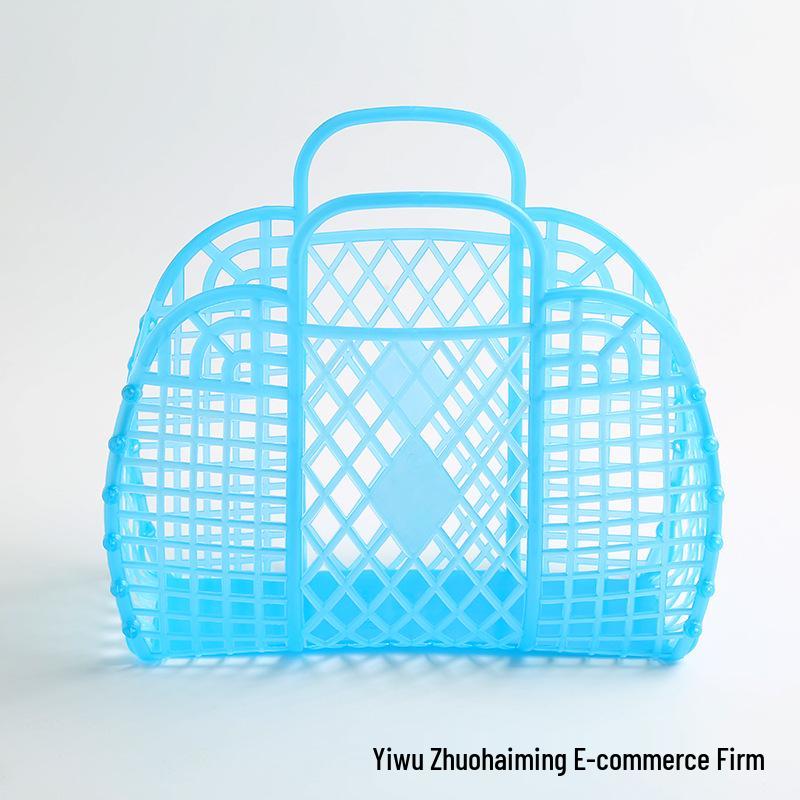 Plastic Handheld Bathroom Storage Basket Caddy
