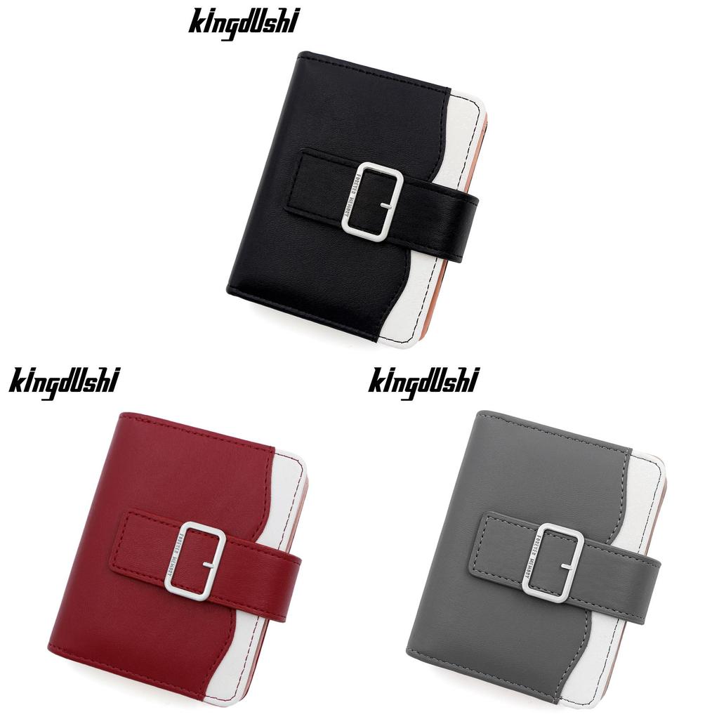 Minimalist Pu Leather Wallet For Women With Multiple Card Slots And Compact Design For Daily Use