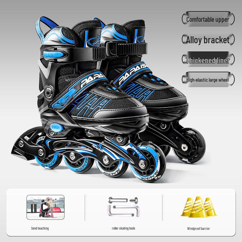 Flashing Roller Skates for Beginners: Adults & Kids, Boys & Girls, Professional Quality
