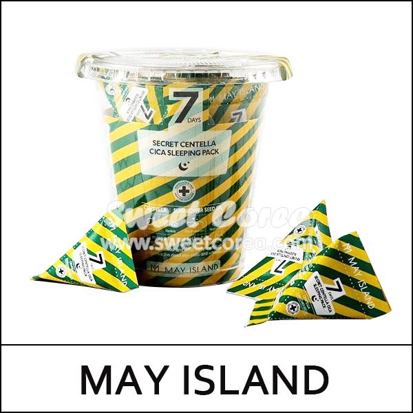 

[MAY ISLAND] Спальный пакет MAYISLAND 7 Days Secret Centella Cica (5 г * 12 шт.) 1 пакет