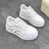 Bílé boty pro ženy Nové podzimní studentské univerzální ležérní Ins trendy platformové módní tenisky