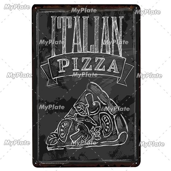 Kitchen Vintage Tin Sign Metal Sign Decorative Plaque Wall Decor Man Cave Club Decoration