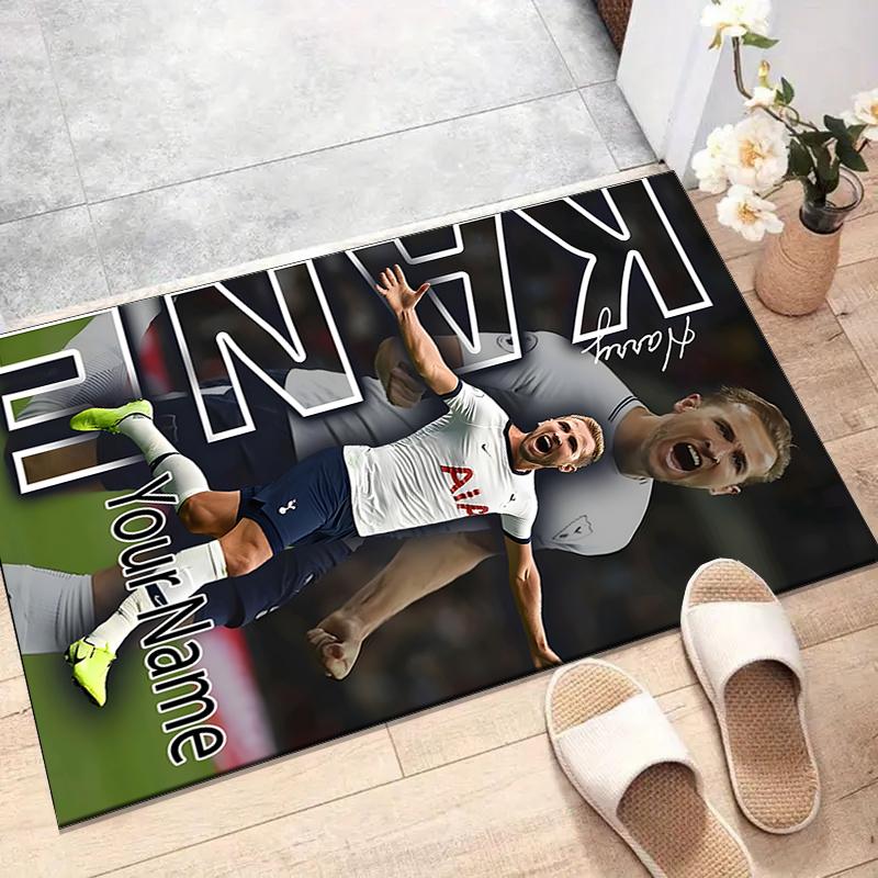 Harry Kane Design Area Rug Personalized Name- Non-Slip, Soft & Cozy Floor Mat for Living Room, Office - Indoor/Outdoor Carpet