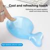 Sweat-resistant Mouse Pad Ergonomic Wrist Guard Anti-Slip Transparent Design Creative Shape Silicone Cooling Support Elbow Cushion Cute Clear
