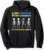 Down Syndrome It's Not A Disability It's A Different Unisex Hooded Sweatshirt