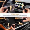 Auto Car Detailing Brush Set Car Interior Cleaning Kit Includes 3 Boar Hair Detail Brush,3 Wire Brush, 3 Air Vent Brush For Cleaning Car Interior