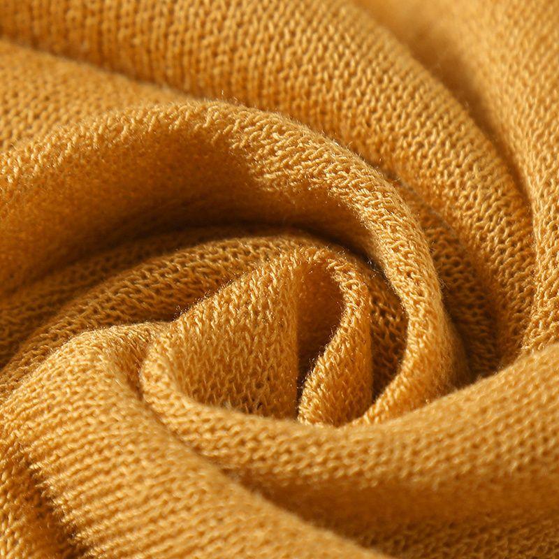 Kaslead New Women clothes Western Style Fashion Simple and Versatile Knitted Short sleeve Lapel Top