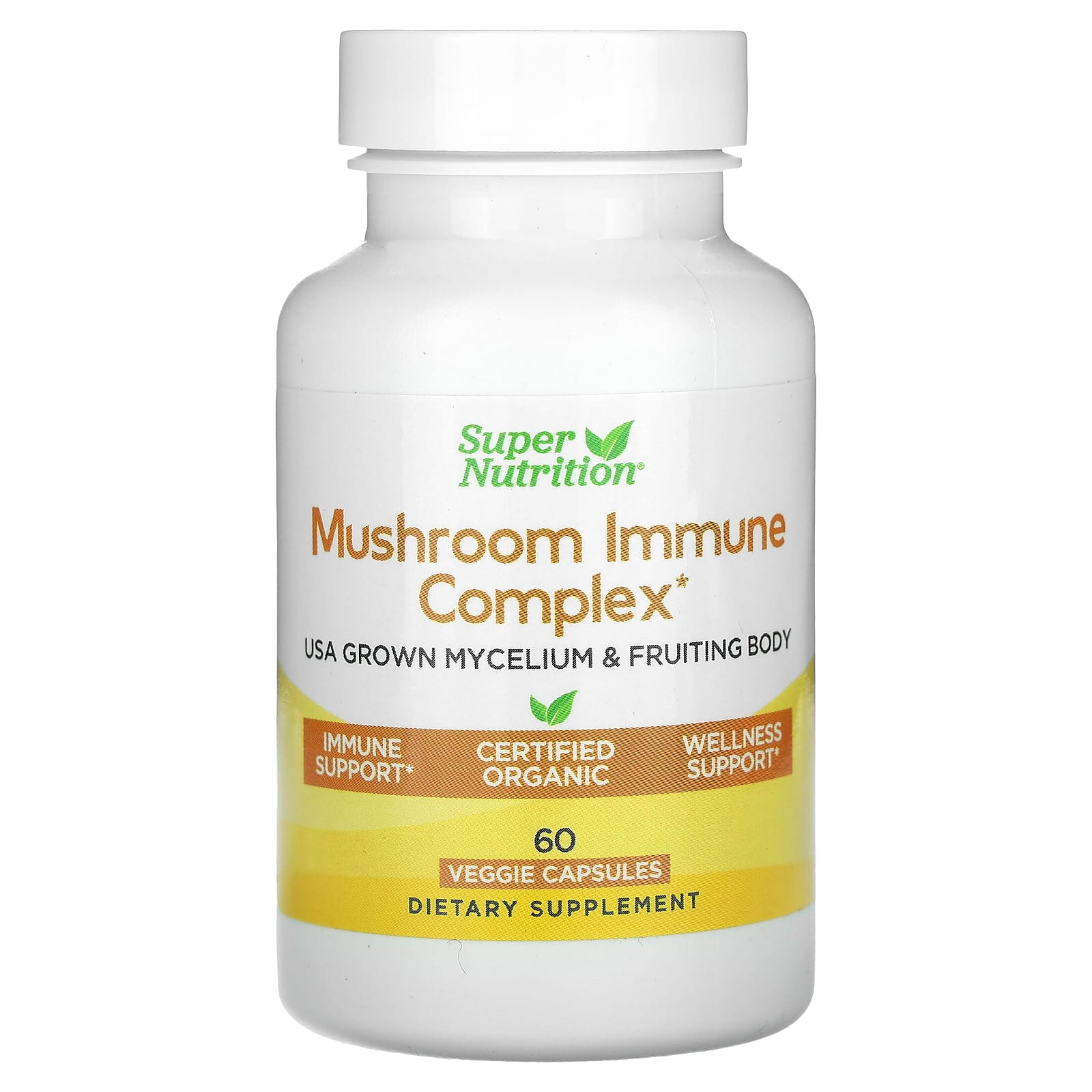 

Mushroom Immune Complex, 60 Veggie Capsules