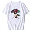 Mens Blouse Cute Colorful Mushroom Print Tshirt Casual Oversize Vintage Tshirt Tees Harajuku Sweatshirt