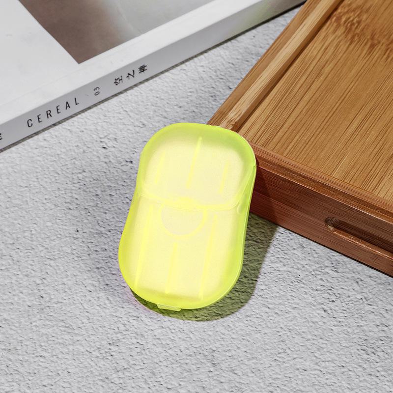 Portable Mini Soap Tablets - Disposable Travel Hand Washing Sheets