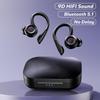 Căști fără fir Bluetooth Sport impermeabile TWS Bluetooth 5.1 Căști stereo HiFi Căști cu anulare a zgomotului cu microfon