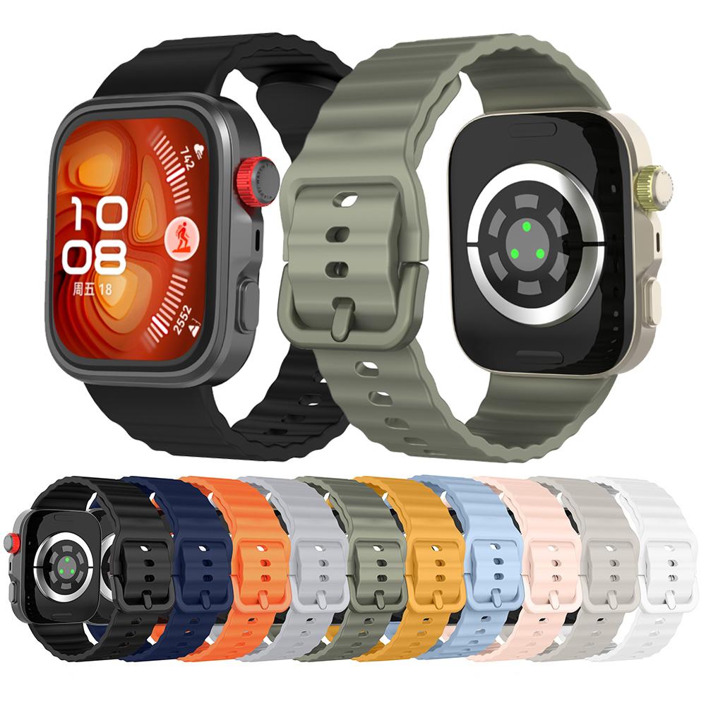 Sprot Silicone For Huawei Watch Fit 4 pro 4 Strap Accessories wristband Replacement belt Bracelet Correa Huawei watch fit 3 Band
