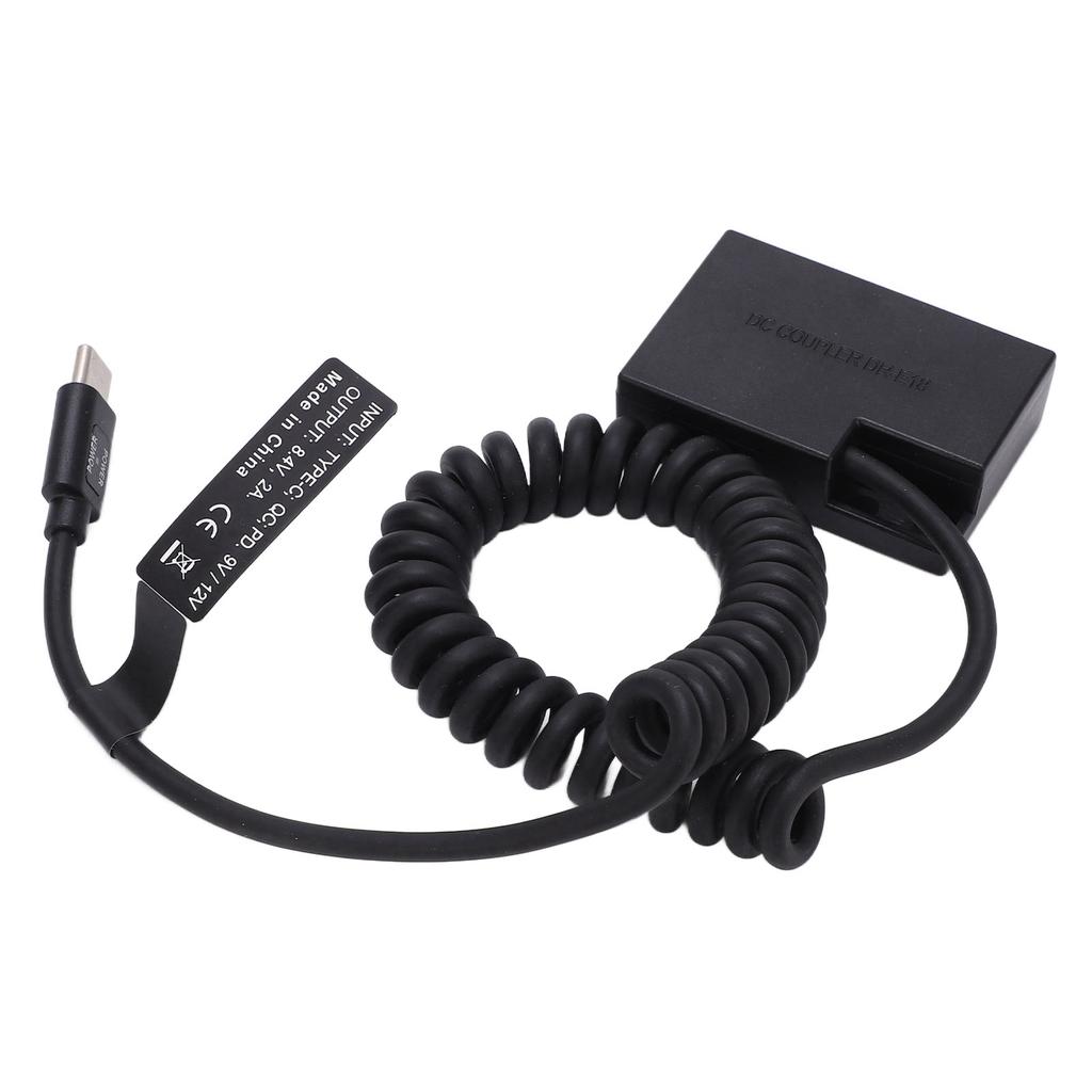 Type C LP‑E17 Full Decoding Dummy Battery DC Coupler Power Adapter for RP 760D 750D 800D Camera