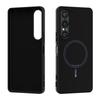 For Sony Xperia 1 VII 1 VI Case New for MagSafe Magnetic Luxury Liquid Silicone Comfortable Feel Built In Flocking Protect Cover