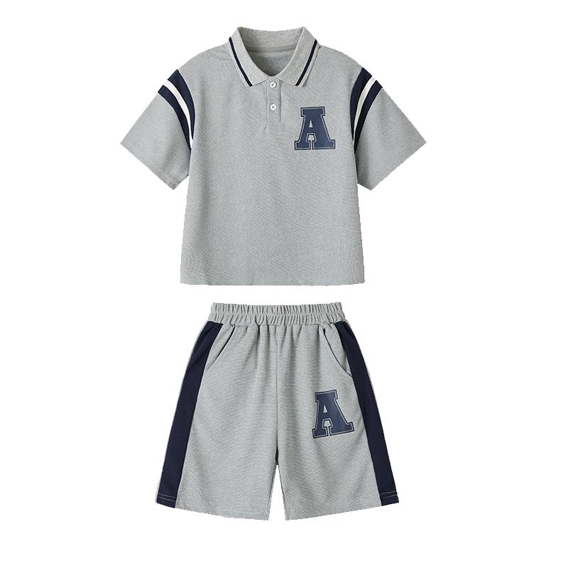 ASK JUNIOR Boys' Polo Shirt & Shorts Set