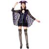 Halloween New Bat Queen Lace Wings Patent Leather Costume Role-playing Prom Party Bar Performance Suit