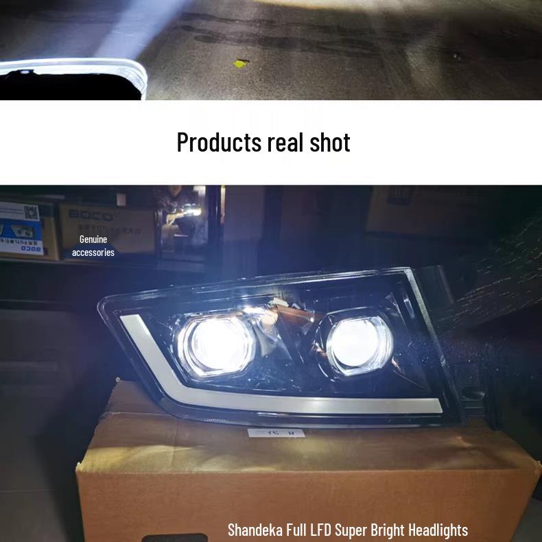 Sinotruk Sitrak G7C7Hc5h Ultra-Bright Dual-Lens LED Headlight Assembly