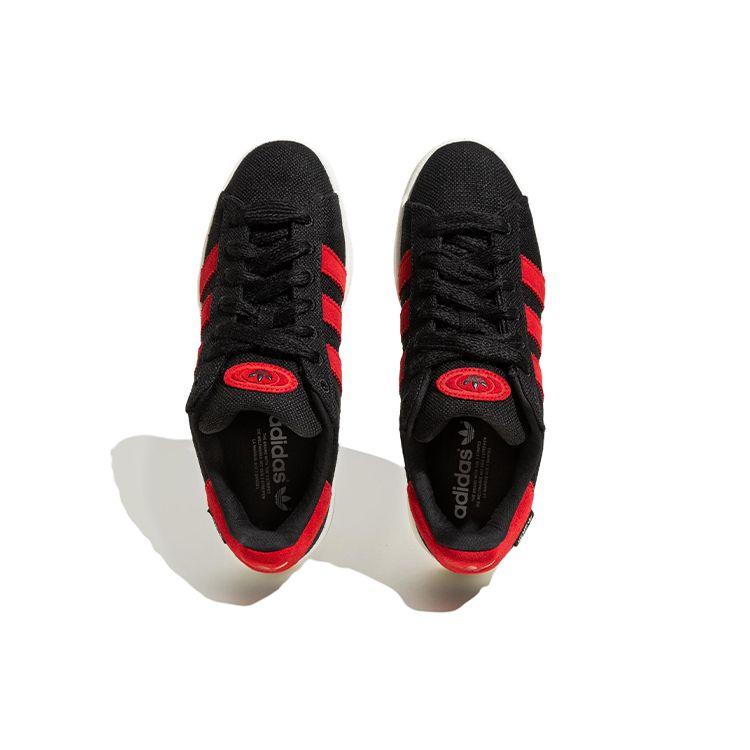 Adidas Scarpe da ginnastica unisex Campus 00s TKO Black Power Red Core-Nero Off-White HP6539