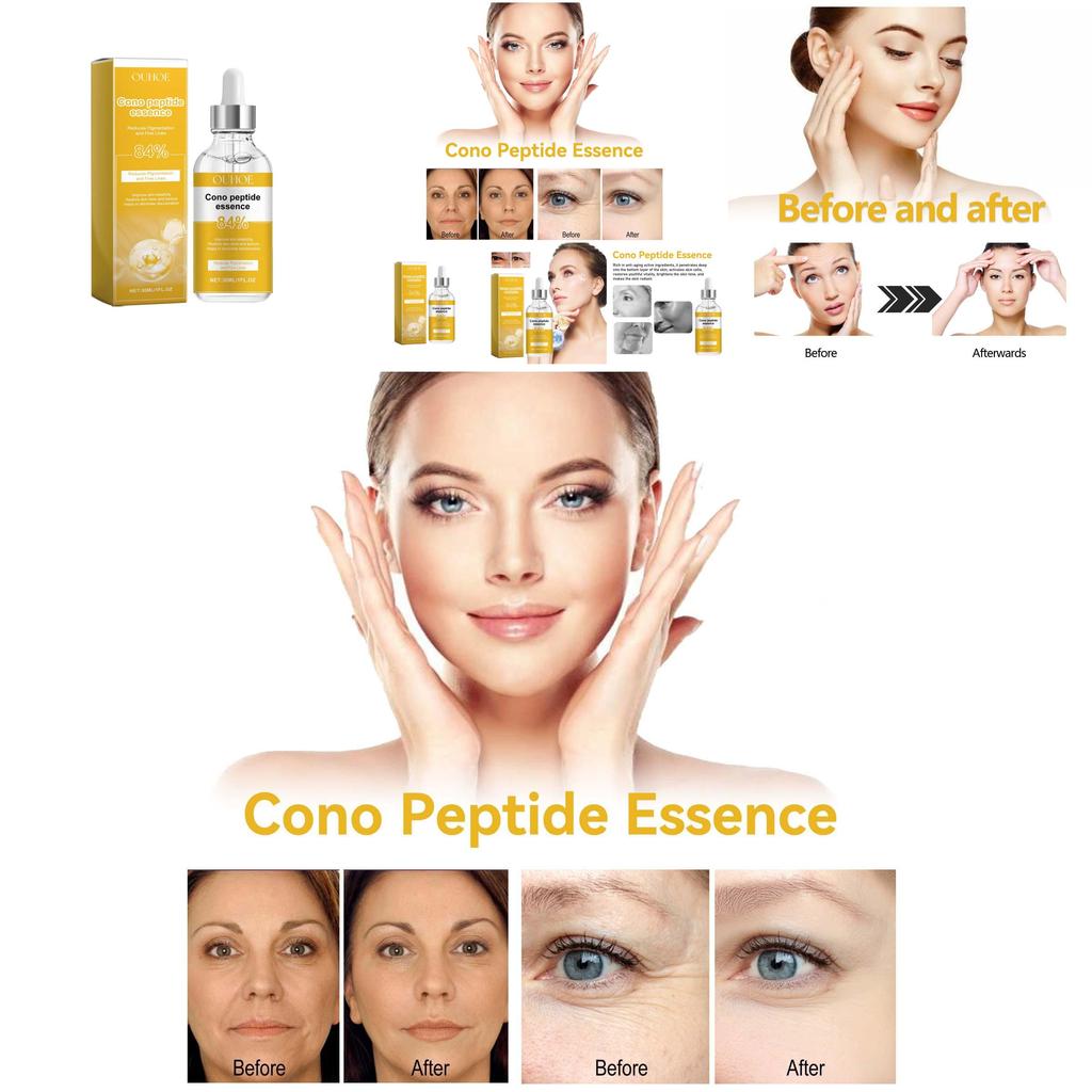 Ouhoe Revitalizing Serum For Diminishing Fine Lines And Brightening Skin Hydrating Moisturizing Formula 30ml