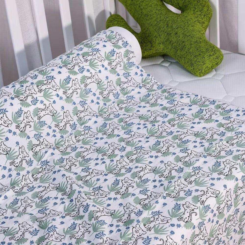 Cartoon Print Baby Swaddle Blanket Cotton Baby Stroller Cover Baby Wrap Sleeping Bag  Infant Bath