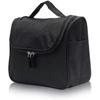 Toiletry Bag To Hang Up, Wash Bag, Cosmetic Bag With Hook - For Travel, Vacation, Outdoor (black)
