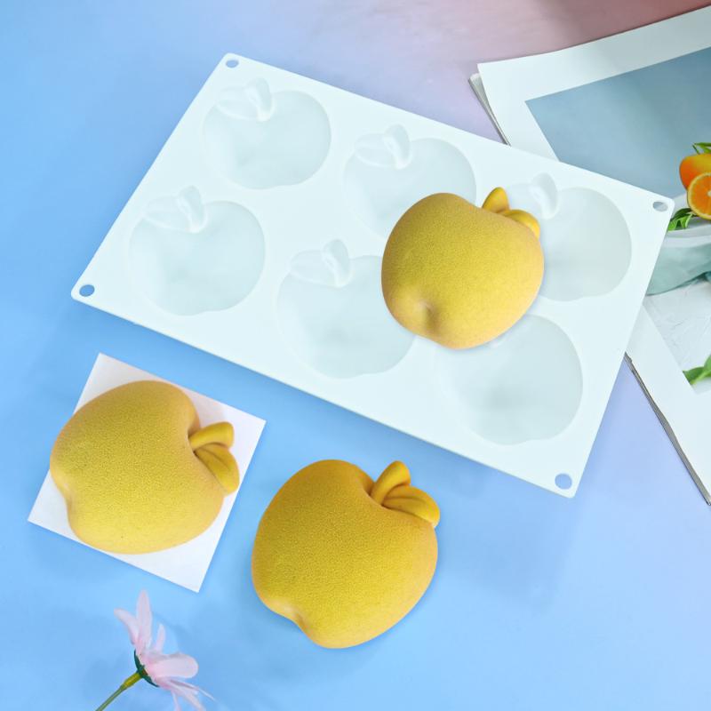 Cherry Design Food Grade French Fruit Mousse Mould Silicone Cake Mold Chocolate Mold Dessert Baking Tools