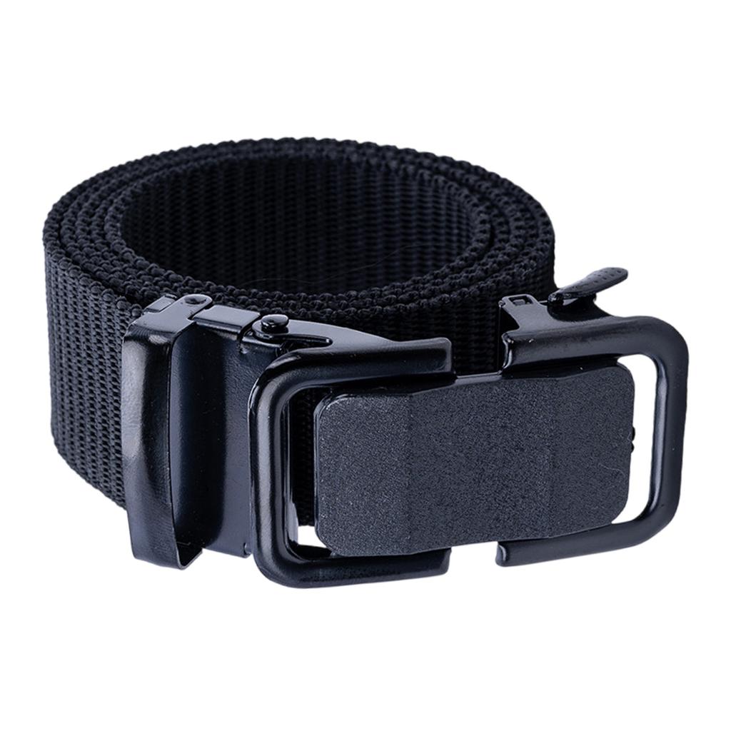 Men's Tactical Belt 1.5 Inch Nylon Webbing with Quick Release Automatic Buckle for Outdoor Activities and Work