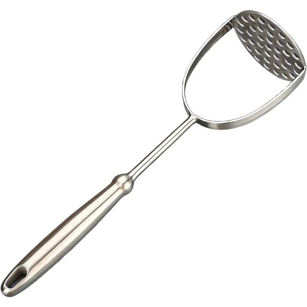 Wooden Handle Stainless Steel Kitchen, Household Mashed Potatoes, Mashed Potatoes, Mashed Potatoes, Pumpkin Squeezer, Kitchen Tool