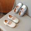 Chaussures Plates pour Filles Simples Semelle Souple pour Enfants Chaussures de Princesse Couleur Unie 2024 Nouvelles Chaussures de Danse pour Filles pour Fête Mariage