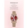 CRRJU Brand Luxury Fashion Original Ladies Watch Waterproof Ladies Watch Stainless Steel Diamond Watch Gift