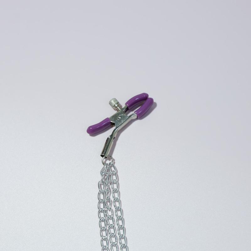 Metal Nipple Clamps Clips Ring Bell BDSM Breast Bondage Restraint Sex Toy For Women Couple Play