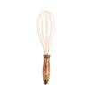 Teak 9-Piece Kitchen Set: Solid Wood Spatula, Spoon, Fork, Non-stick Pan, Acacia Wood Utensils, Long Handle Pot & Vegetable Spatula