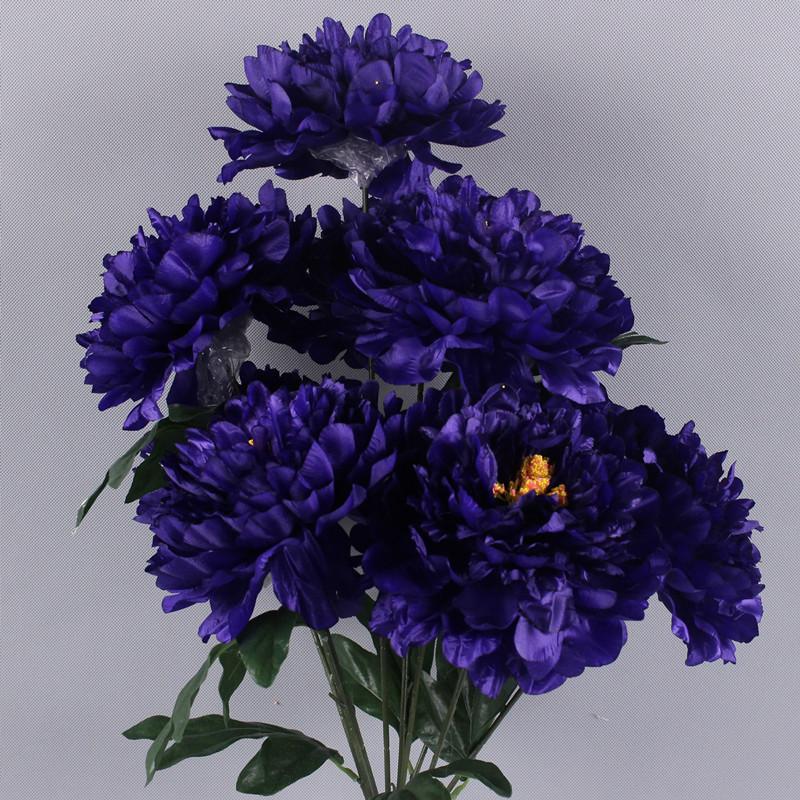 Simulation Peony Bouquet 9 heads Large Peony 70cm Decorative Flower