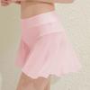 Transparent Bikini Mesh Short Skirt Beach Short Dress Pleated Skirts  Outdoor