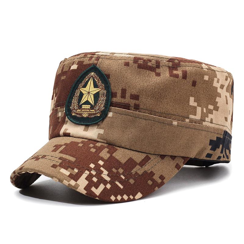 Camouflage Army Hat Men Women Baseball Cap Camo Military Cadet Outdoor Sport Adjustable Combat Flattop Sun Cap