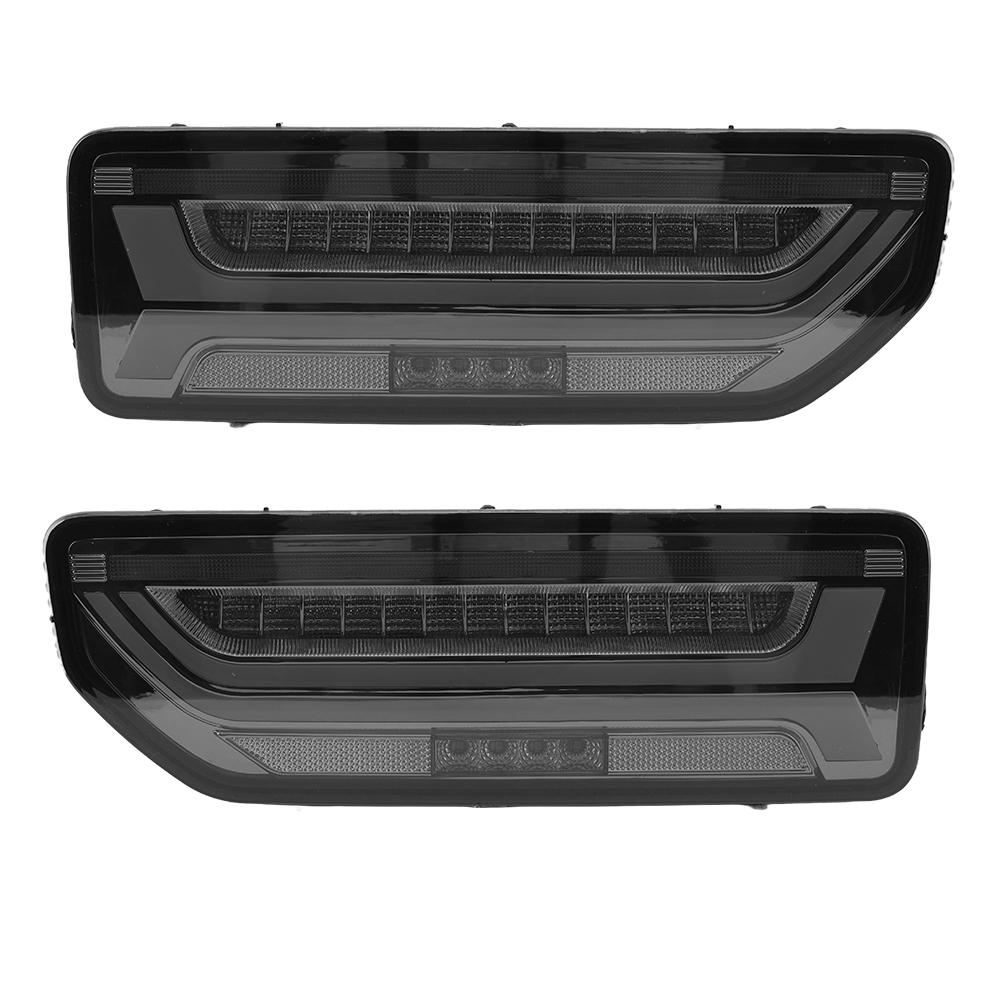 Smoked Lens LED Tail Lights for Suzuki JIMNY 2019-2023 Sequential LED Flow Turn Signal Light Rear Brake Reverse Driving Lamp A Pair