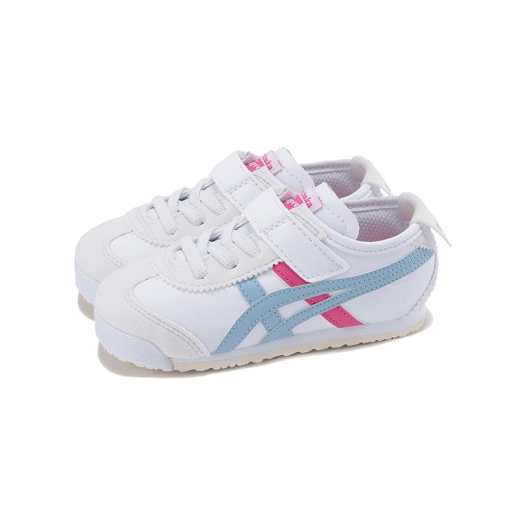 ONITSUKA TIGER Mexico 66 Everyday Versatile Non-Slip Shock Absorbing Durable Low-Top Walking Shoes Baby Shoes White C6B5Y-0144