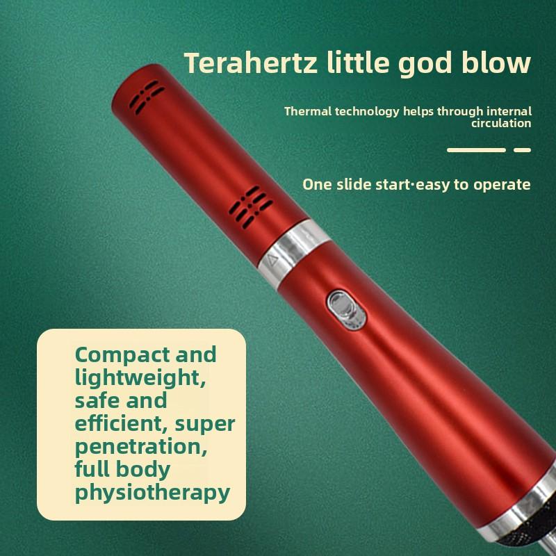 Multi-Wave Therapeutic Comfort Device - THz-Enhanced Heat Therapy System with Recovery & Quantum Vibration Technology