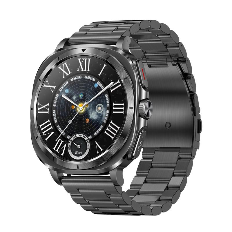 ET492 Smart Watch 1.43inch Amoled ECG Health Monitoring Voice Assistant SOS Outdoor Sports Fitness Tracker Women Men Smartwatch