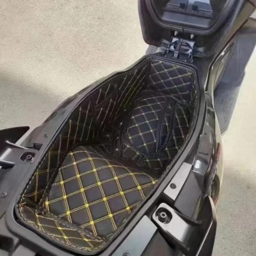 For Qj Motor Mtx 125 125 Mtx Mtx 125 Motorcycle Accessories Storage Box Lined Luggage Cover Seat Bucket Pad Guard a