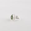 Natural Green Amethyst Gemstone 925 Sterling Silver Handcrafted Women Jewelry Designer Wedding Ring RR-77-14
