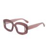 Personalized sunglasses men's European and American senior sense large frame women's Internet celebrity fashion cool versatile trend sunglasses
