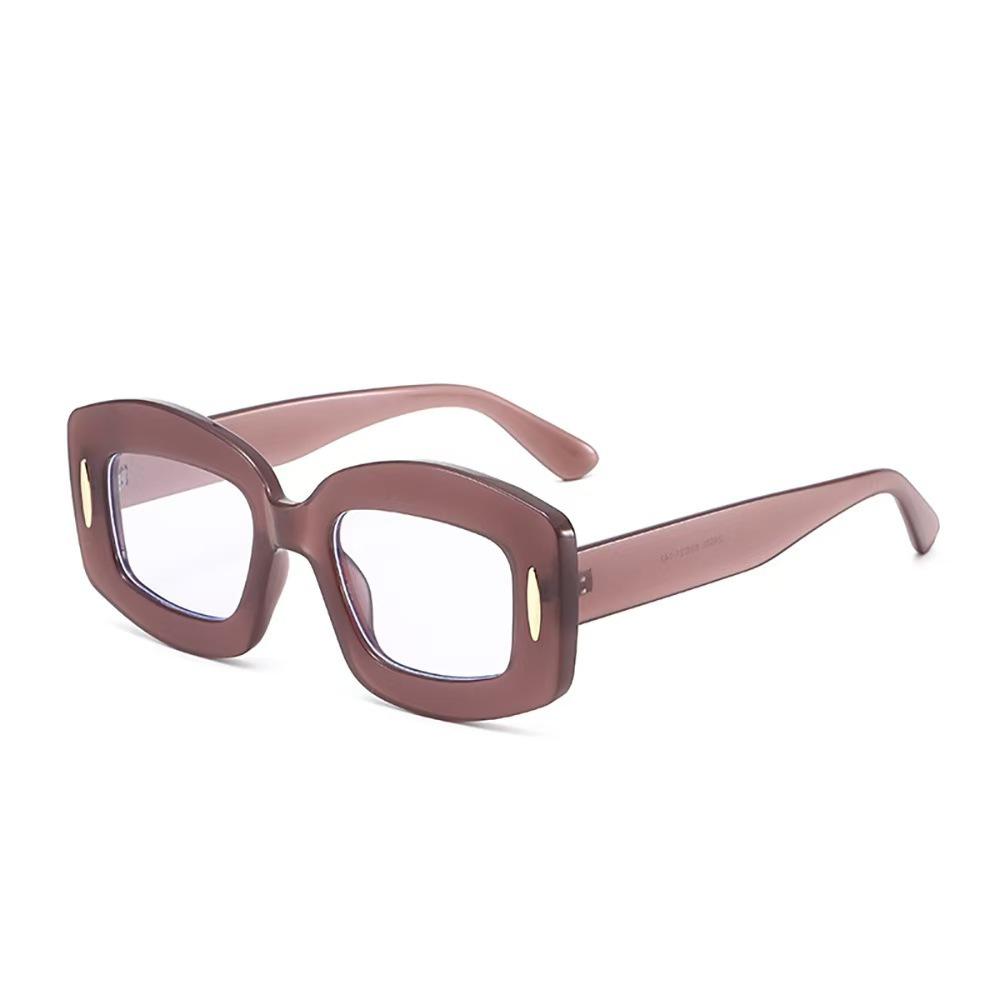 Personalized sunglasses men's European and American senior sense large frame women's Internet celebrity fashion cool versatile trend sunglasses